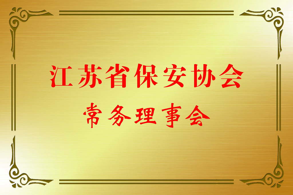 江苏省保安协会常务理事会