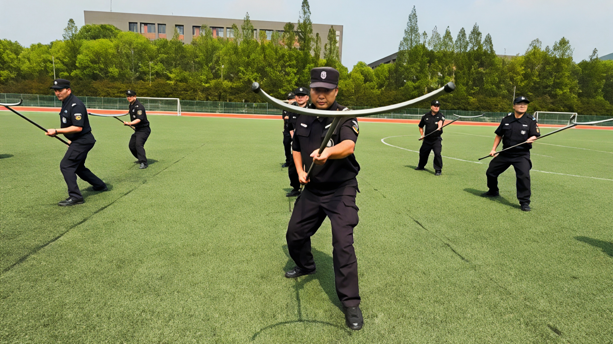 7·24防暴叉演练